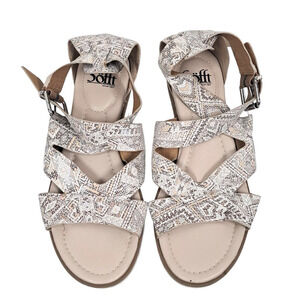 Sofft Mirabelle Sneaker Sandals Neutral print size 8